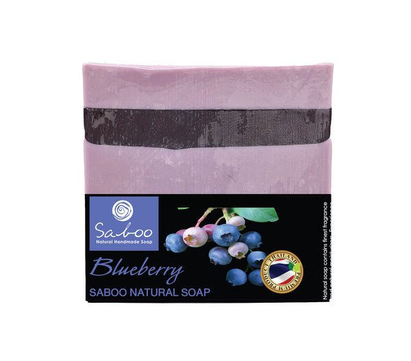 SABOO NATURAL SOAP - BLUEBERRY