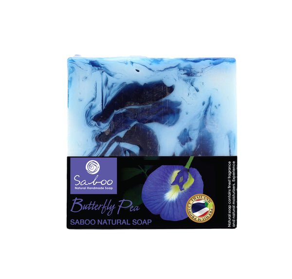 SABOO NATURAL SOAP - BUTTERFLY PEA