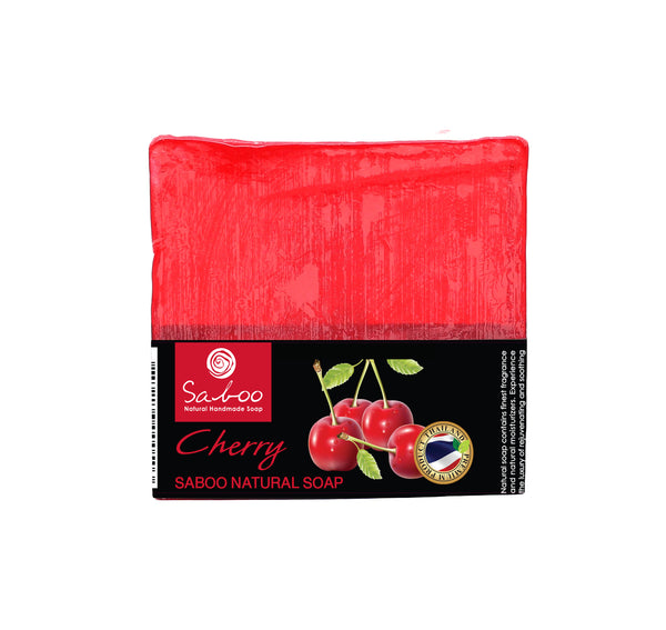 SABOO NATURAL SOAP - CHERRY