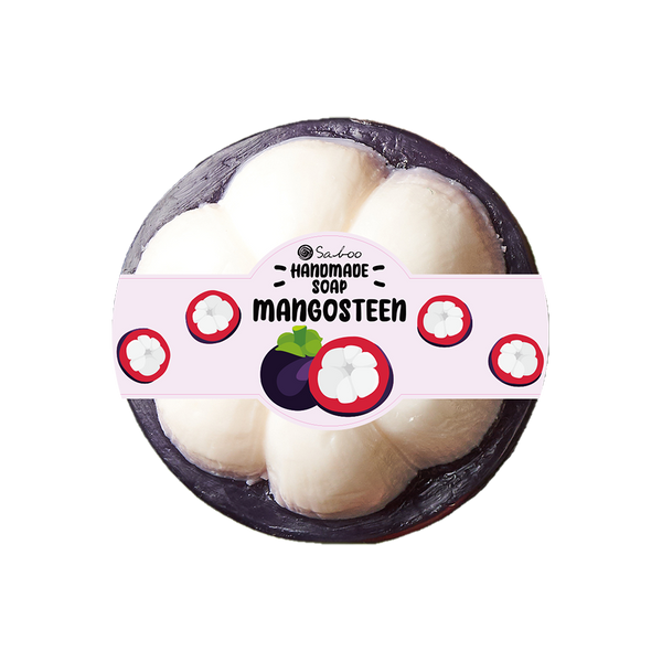 SABOO NATURAL FANCY SOAP - MANGOSTEEN