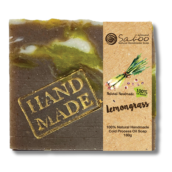 SABOO NATURAL CP SOAP - LEMONGRASS