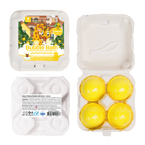 SCHAUMBAD BOMBE - ZITRONE (EGG)