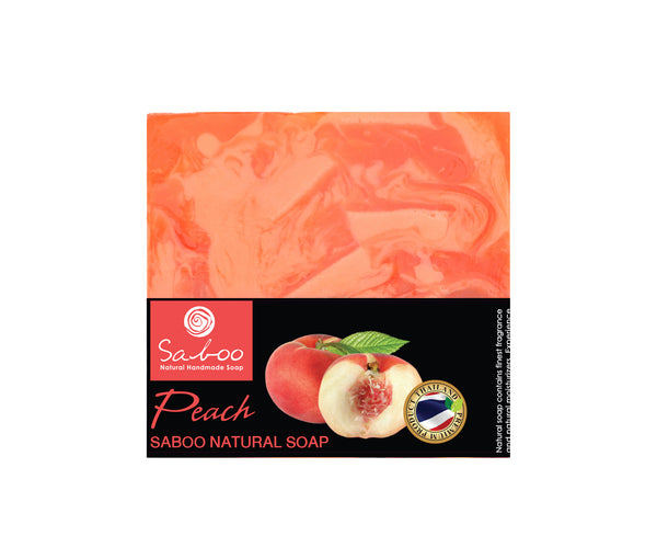 SABOO NATURAL SOAP - PEACH