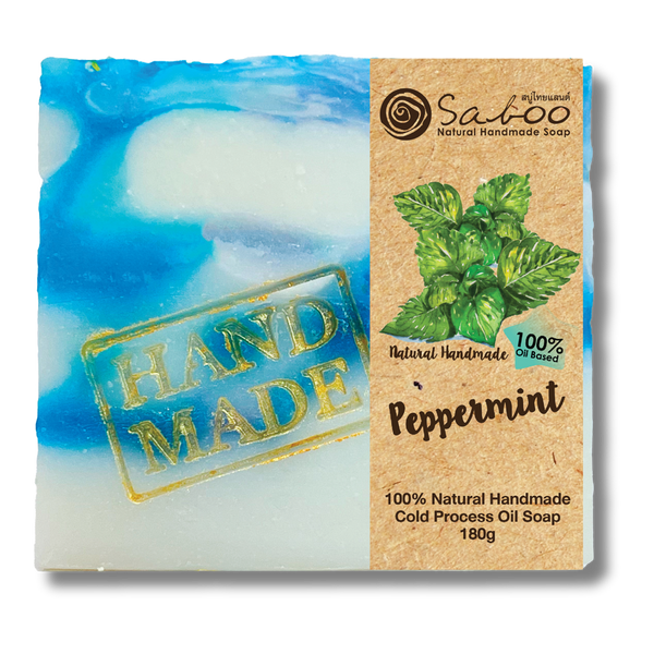 SABOO NATURAL CP SOAP - PEPPERMINT