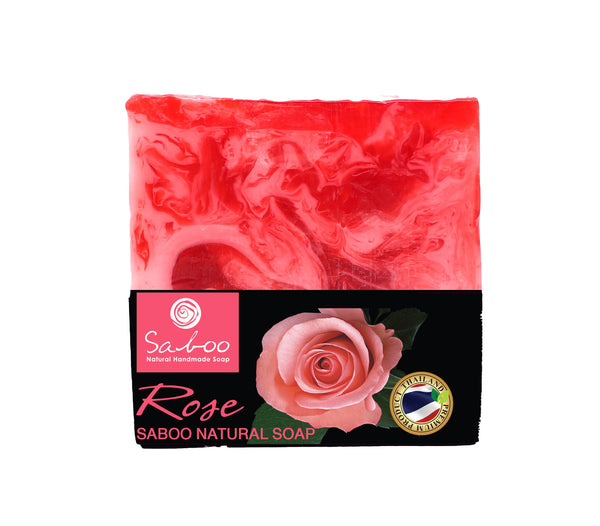 SABOO NATURAL SOAP - ROSE