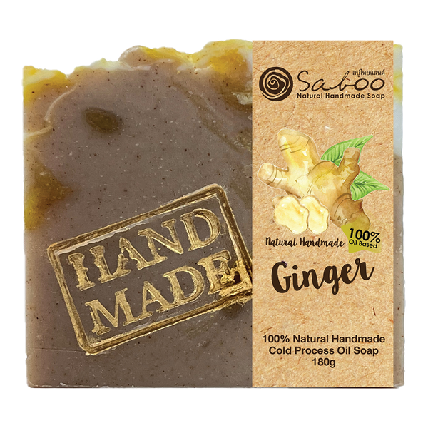 SABOO NATURAL CP SOAP - GINGER